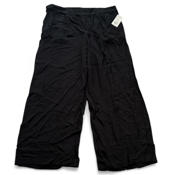 a new day Pants - NWT A New Day Black Wide Leg Flowy Pants Size XXL